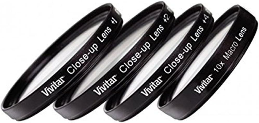 Vivitar Series 1 +1 +2 +4 +10 Close-Up Macro Filter Set w/Pouch (52mm)